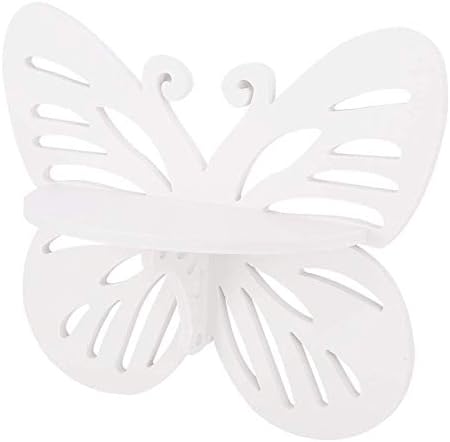 AuNMAS Butterfly forma prateleiras flutuantes prateleiras de armazenamento Organizador doméstico Organizador de parede