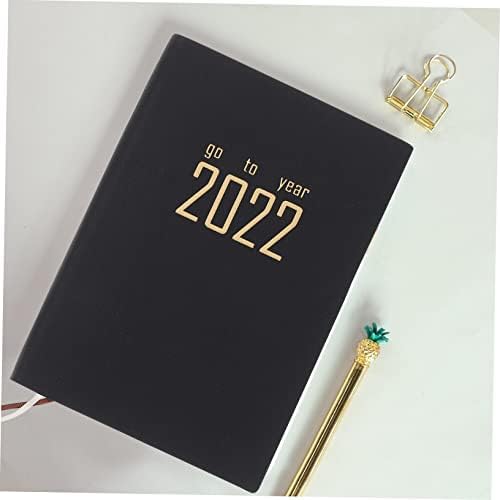 CIIEEO Notebook A5 Notebook Negócio Business 2022 Ano Planejador 2022-2023 Planejador Acadêmico Escrita Jornal Notebook Pu Capa