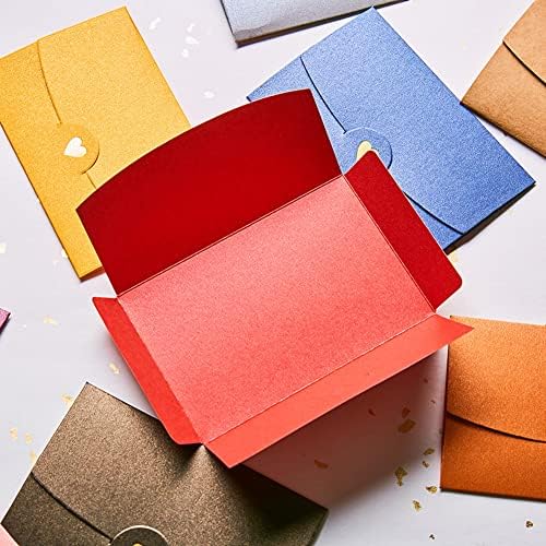 20pcs envelopes coloridos mini -presente envelopes do coração envelopes de convite envelopes de letra de amor envelopes para convites,