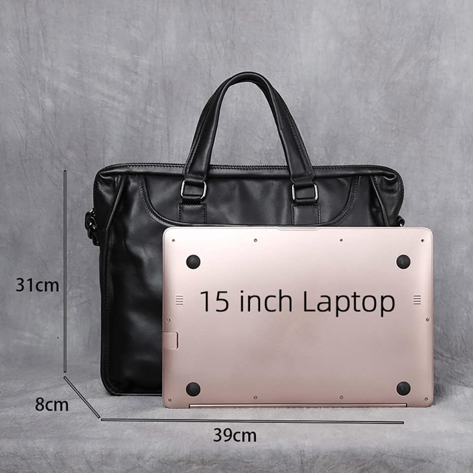 XFGDE Bolsa de bolsas de bolsas casuais casuais de grande capacidade com zíper de bolsas de ombro para bolsa de laptop de 15,6
