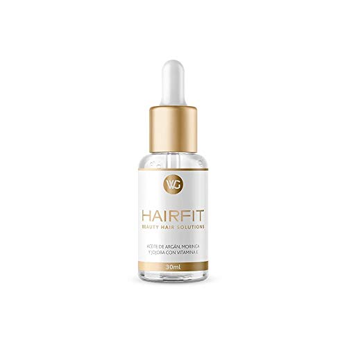 Hairfit Argan, Moringa e Jojoba Oil com vitamina E. de tratamento de cabelo marroquino orgânico puro Promove um crescimento