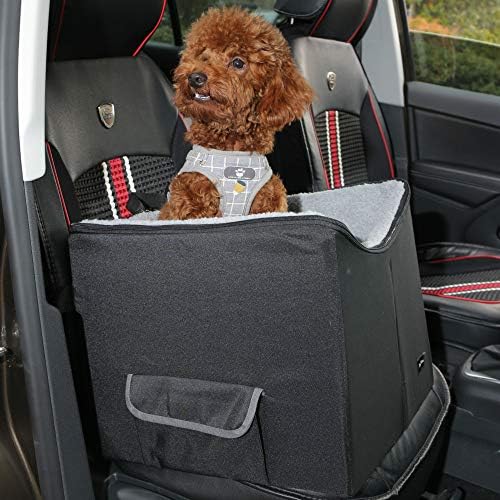 Petswow Pet Booster Seat for Small Dogs Lookout Dog Car Seão Segurança
