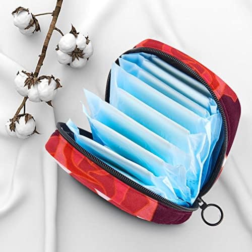 Bolsa de armazenamento de guardanapo sanitário, bolsa menstrual da bolsa portátil Bolsas de armazenamento portáteis Bolsa