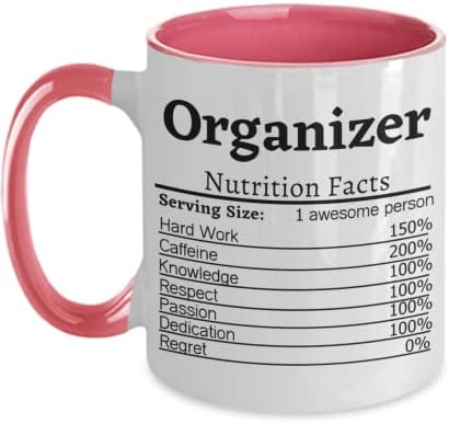 Organizer nutrition fatos caneca Organizador Presente para Organizer Idéias de Presentes Organizador Organizador Organizador