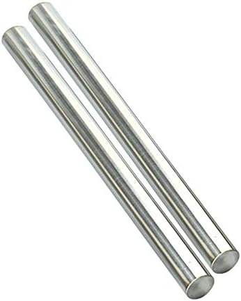 Alremo Huangxing - 2pcs 304 Haste de aço de barra redonda de aço inoxidável para artesanato diy, eixo, eixo do motor, fácil de cortar, diâmetro de 10 a 13 mm, comprimento 500 mm, 12x500mm