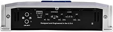 Autotek Ta2050.2 TA Série 2 Amplificador de áudio de carro de canal - amp de classe A/B, 2000 watts, impulso de baixo,