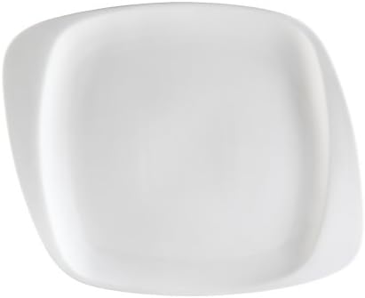 CAC China WH-9 Pérola branca 9-1/2 polegadas por 8-1/2 polegadas por 5/8 polegadas Nova placa quadrada de porcelana branca, caixa de 24