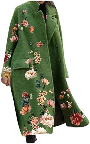 AAZJSS SHACKET JAPET JAPELA MULHER WOLM Women Casual Button Down Coat Shacket Fall Peacoat Winter Outwear