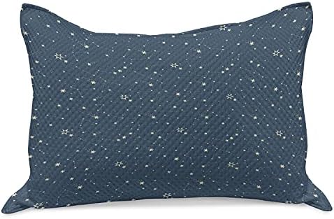 Constelação lunarável malha de colcha de travesseiros, ilustração espacial com corpos celestes e estrelas de tiro rabiscos,