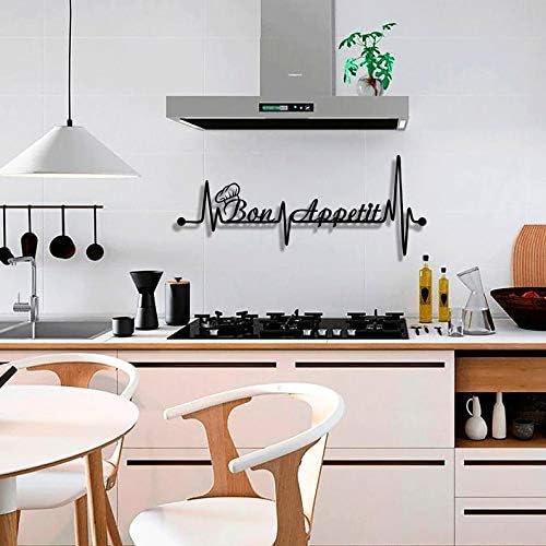 GodBlessign Aproveite o seu sinal de metal de refeição, sinal de cozinha, decoração de parede de metal para cozinha de cozinha