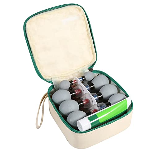 Magnetic 18 Cups Cupping Conjunto, Copo de vácuo de equipamentos de terapia de concha de copos de vácuo profissional com taça de