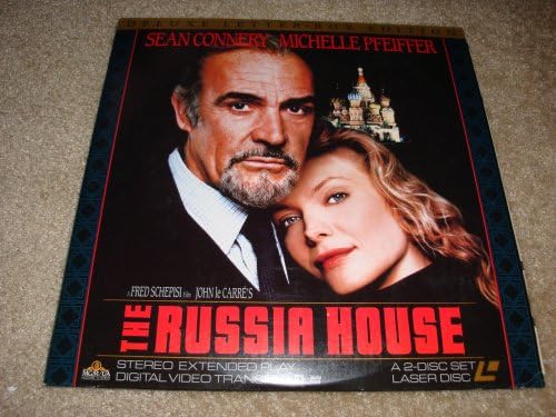The Russia House Um disco a laser de 2 discos-Sean Connery Michelle Pfeiffer Deluxe Letter-B0X Edition