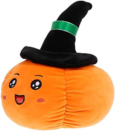Toyvian Halloween Decor Halloween Pumpkin Plelight travesseiro de abóbora de abóbora de abóbora de abóbora de abóbora macia