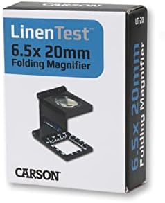 Carson® Linentest 6 6.5x20mm Folding Lipping
