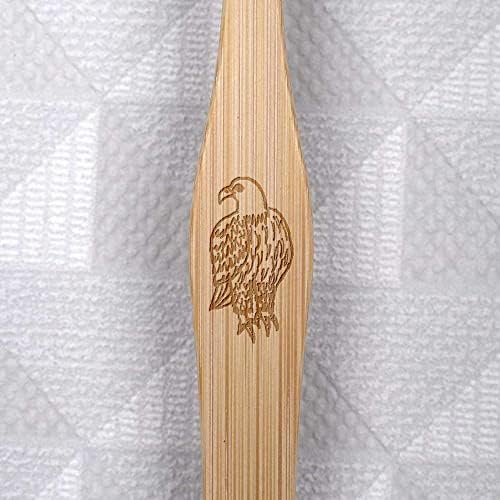 Escova de dentes de bambu 'águia' Azeeda