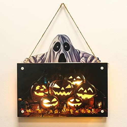 Decorações de pocus de Halloween Halloween, de Halloween, 9,8 Bateria alimentada por bateria Light Light Decorative