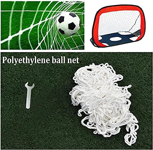 Haieshop portátil de futebol portátil de futebol portátil Rede de futebol externo 2 em 1 Kit de treinamento de futebol Objetivos
