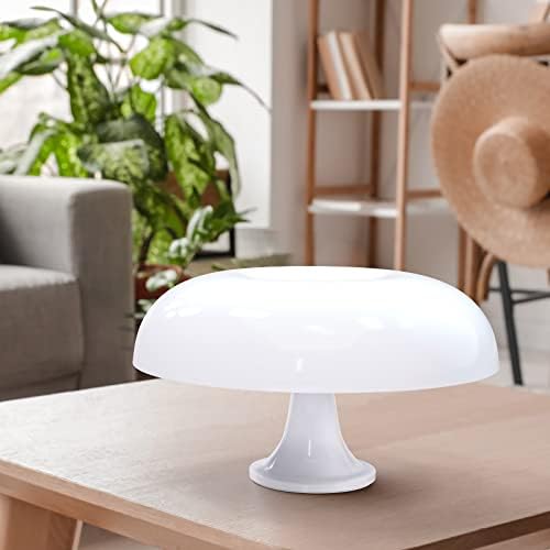 Lâmpada de cogumelo minimalista de Anykonio, lâmpada de mesa retro vintage, estética elegante 2200/3000/5000K luz noturna para mulheres,