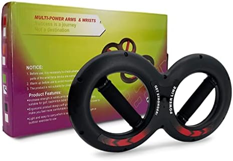 Gespann Multifuncional 8 forma Twister Arm Exerciser Home Gym Equipamento de treino do antebraço Fortalecedor de mão e