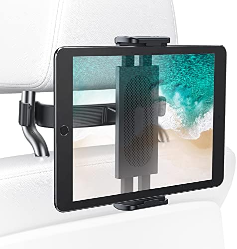 Lisen Car Head Cheftest Tablet Mount Solter Para o banco de trás do carro, suporte durável para iPad para carro estável
