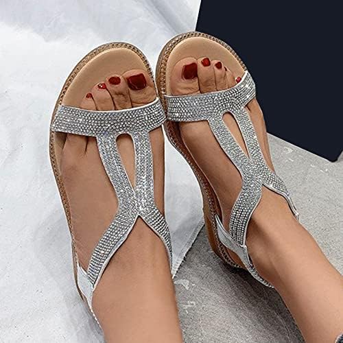 Sandálias Mulheres Crescedas Moda de verão Retor de cunhas grossas Sandálias de lazer casual Sapatos respiráveis ​​Sandálias femininas