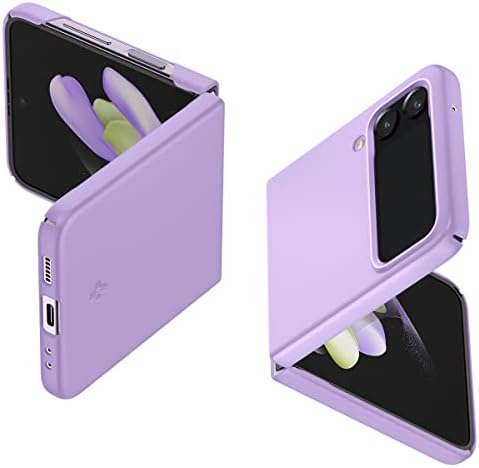 Spigen Air Skin projetado para Galaxy Z Flip 4 Case - Rose Purple