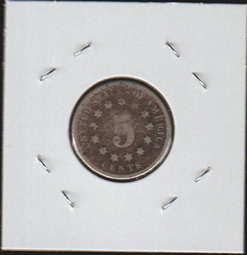 1868 escudo níquel sobre bom