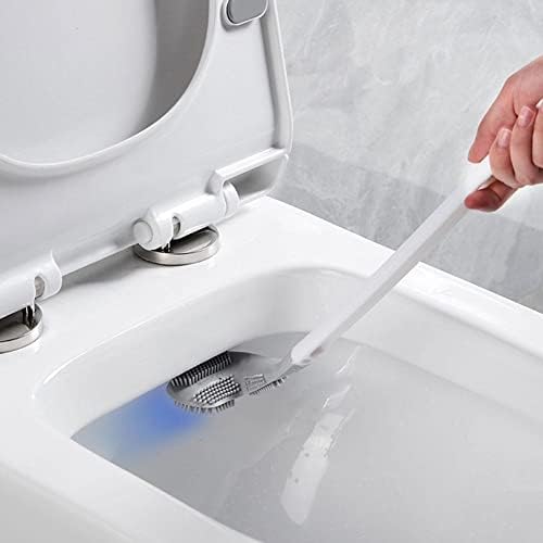 Clubes de golfe moldam o pincel de vaso sanitário para o banheiro cabeça de silicone longa maçaneta de parede pincelas P1x8
