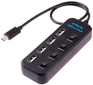 Alta velocidade de transmissão tipo C USB3.1 a 4 portas USB2.0 Hub masculino para fêmea adaptador para telefone celular e guias