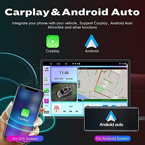 WOSTOKE 13.1 Android Radio CarPlay & Android AUTO AUTORADIO NAVEGAÇÃO DE NAVEGAÇÃO DE AUTORAÇÃO GPS Multimídia GPS Crega
