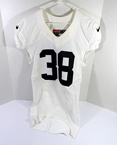 Old Dominion Monarchs #38 Jogo emitiu camisa de futebol branca 38 DP45360 - Jerseys de jogo NFL não assinado usada