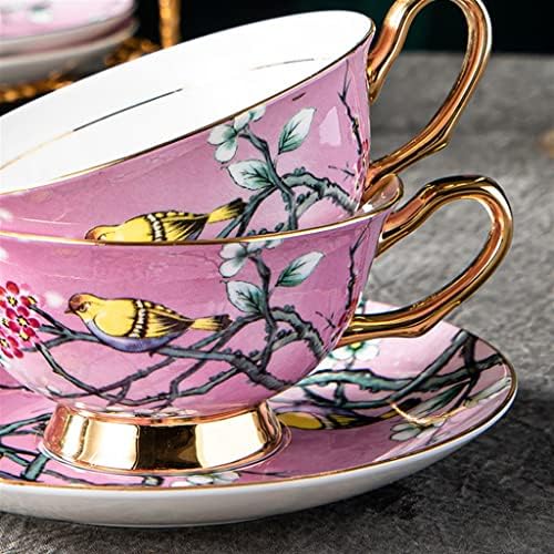 YTYZC Vintage Coffee Cup Bone Porcelain Copo Conjunto de chá