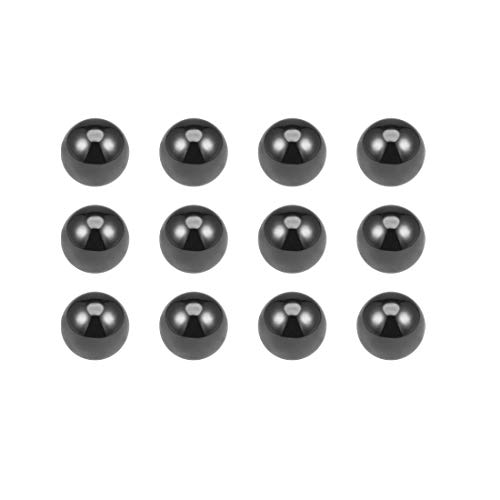 UXCELL 1/16 polegada Cerâmica bolas de rolamento, Bola de nitreto de silício SI3N4 G25 Precisão 8pcs