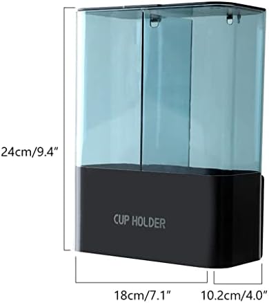 TJLSS Dispensador de água automática Titular de copos de copo Distribuidor de copos de parede Rack de armazenamento de copo montado