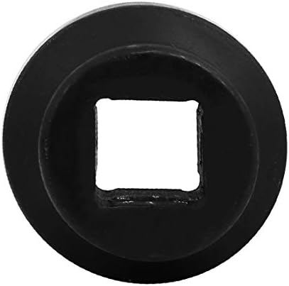X-Dree 3/4 de polegada acionamento quadrado CR-MO 78mm Comprimento 38 mm 6 pontos HEX Impact Socket Black (Quadrato 3/4 Pollici Cr-MO