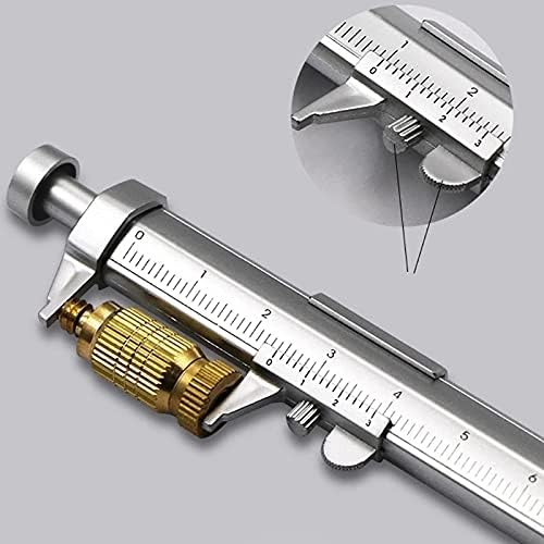 KXDFDC 2 PCS Gel Ink Pen Vernier Paliper 10cm Métrico de medição de precisão Ferramenta multifuncional de pinça multifuncional