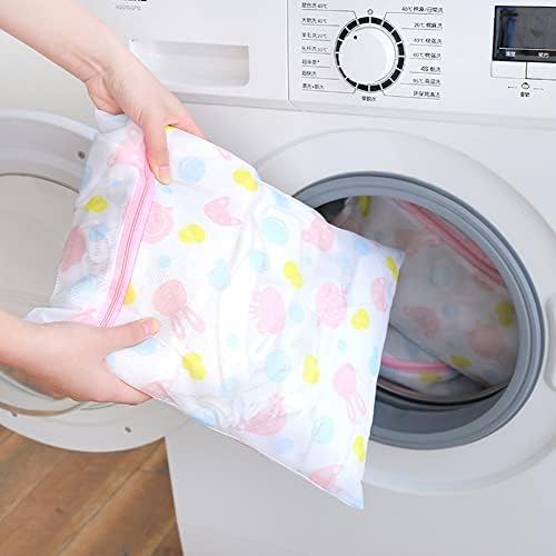 Saco de lavagem de lavanderia secar bolsa de lavagem de lavagem de roupa com zíper à prova de ferrugem Saco de lavagem