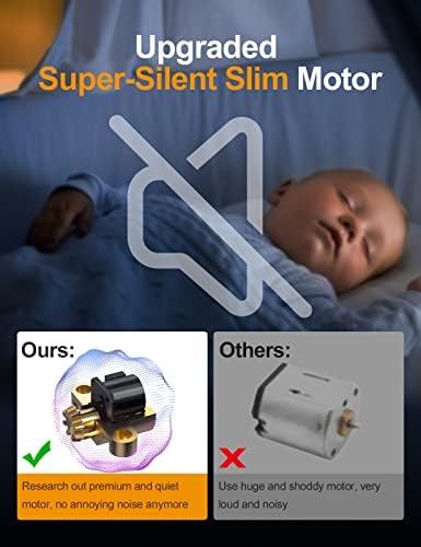 2 pacote de jiggler de mouse indetectável Ultra-Slim e Mini Mouse Mover de 2-Button, timer de intervalo ajustável, shaker