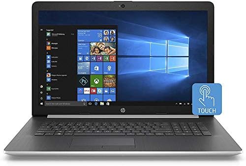 2020 HP 17,3 Laptop de tela sensível ao toque/ Intel Quad-core i5-8265U até 3,9 GHz/ 16 GB DDR4 RAM/ 1TB PCIE SSD/ DVD/ Bluetooth 4.2/ ac WiFi/ USB 3.1/ HDMI/ Windows 10 Home/ Prata