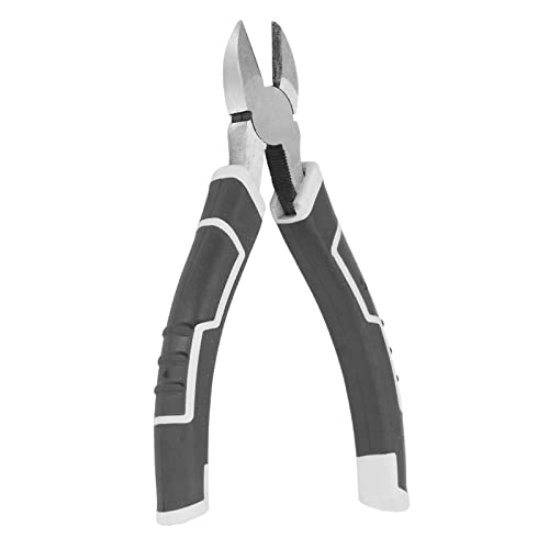 Alicates de arame de 6 polegadas, ferramenta de corte de arame de alto carbono aço de aço de aço de aço ergonômico e alicates de