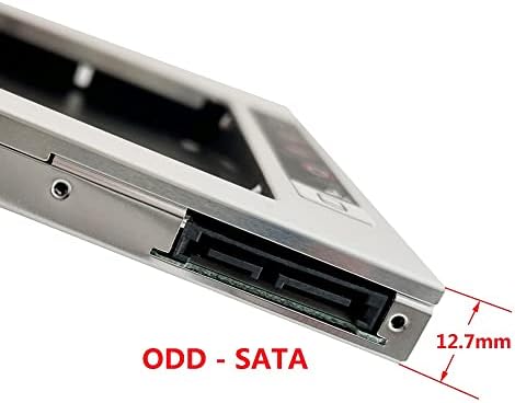 Dy-Tech 2nd Sata HD Drive Drive Caddy Adaptador para Toshiba Satellite L505 L505D Swap GT20F