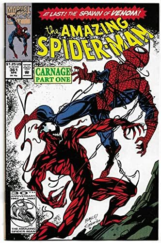 Amazing Spider-Man 361 VF/NM 1992 First Carnage Marvel Comics