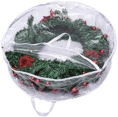 Presentes decorativos de Natal requintados, bolsa clara do dia a dia, 30 em contêiner de férias de guirlanda de guirlanda de guirlanda