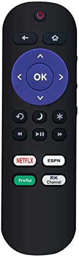 Replacement Remote Suit for JVC Roku TV LT-58MAW595 LT-55MAW595 LT-50MAW595 LT-24MAW595 LT-32MAW595 LT-43MAW605 LT-55MAW605