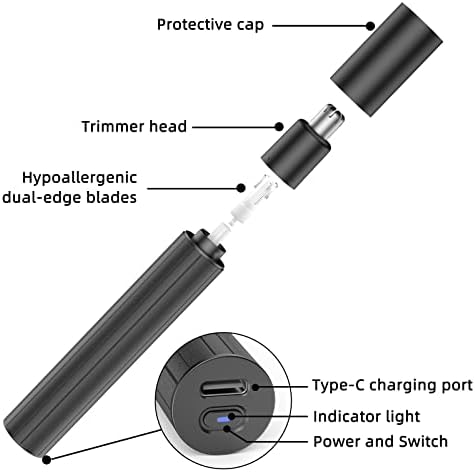 Onfly Ear e nariz aparador de cabelos