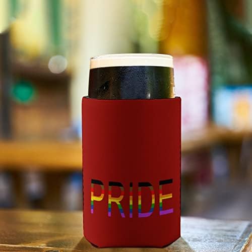LGBT Gay Lesbian Pride Reutilable Cup Sleeves Coffee Iced Coffee Isoled Cup Solter com padrão fofo para bebidas frias