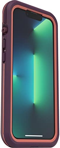 Caso da série Prov Ephone 13 Pro FR) - roxo engenhoso, IP68 à prova d'água, protetor de tela embutido, proteção de capa da porta, snaps para MagSafe