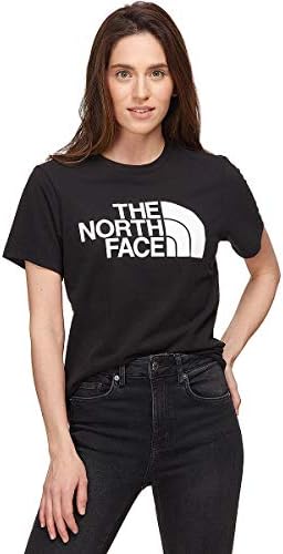 A camiseta de algodão de Half Dome feminina de face norte
