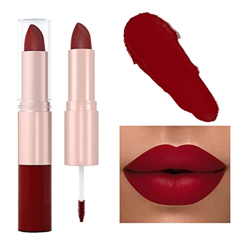 Lipstick Compatível com máquina 12 cor 2in1 batom e brilho labial mattes batom veludo batom líquido líquido líquido duradouro
