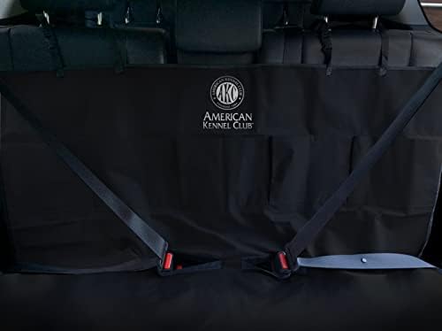 American Kennel Club AKC 2 em 1 capa de assento de carro com 5 bolsos